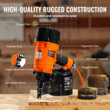 Nailers & Staplers: VEVOR CN83N Coil Siding Nailer 50mm to 83mm 15 Degree Pneumatic Nail Gun