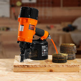 Nailers & Staplers: VEVOR CN83N Coil Siding Nailer 50mm to 83mm 15 Degree Pneumatic Nail Gun