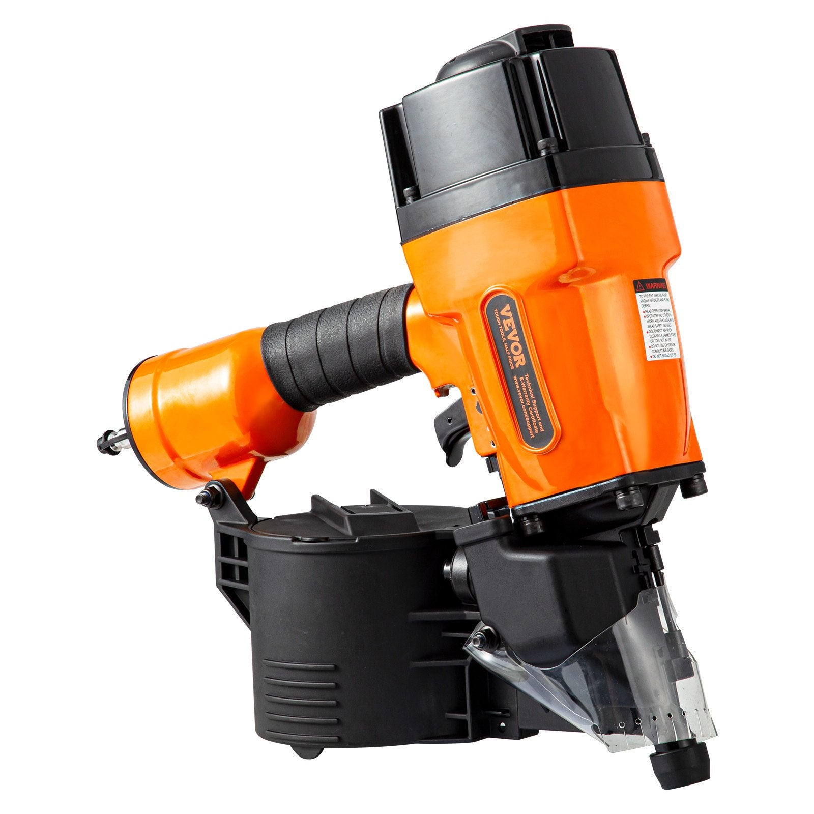 Nailers & Staplers: VEVOR MCN90 Coil Framing Nailer 45mm to 90mm 15 Degree Pneumatic Nail Gun