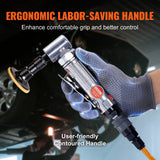 Desktops & Accessories: VEVOR Air Angle Die Grinder, 1/4" Right Angle Die Grinder (20000RPM), Heavy Duty 90-Degree Angled Air Powered, 24PCS Discs for Grinding, Polishing, Deburring, Rust Removal