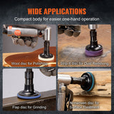 Desktops & Accessories: VEVOR Air Angle Die Grinder, 1/4" Right Angle Die Grinder (20000RPM), Heavy Duty 90-Degree Angled Air Powered, 24PCS Discs for Grinding, Polishing, Deburring, Rust Removal