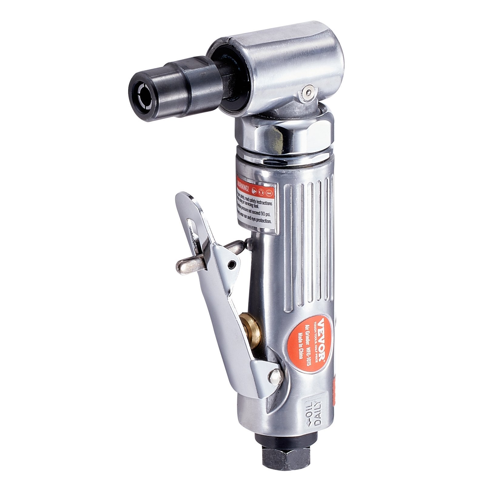 Desktops & Accessories: VEVOR Air Angle Die Grinder, 1/4" Right Angle Die Grinder (20000RPM), Heavy Duty 90-Degree Angled Air Powered, 24PCS Discs for Grinding, Polishing, Deburring, Rust Removal