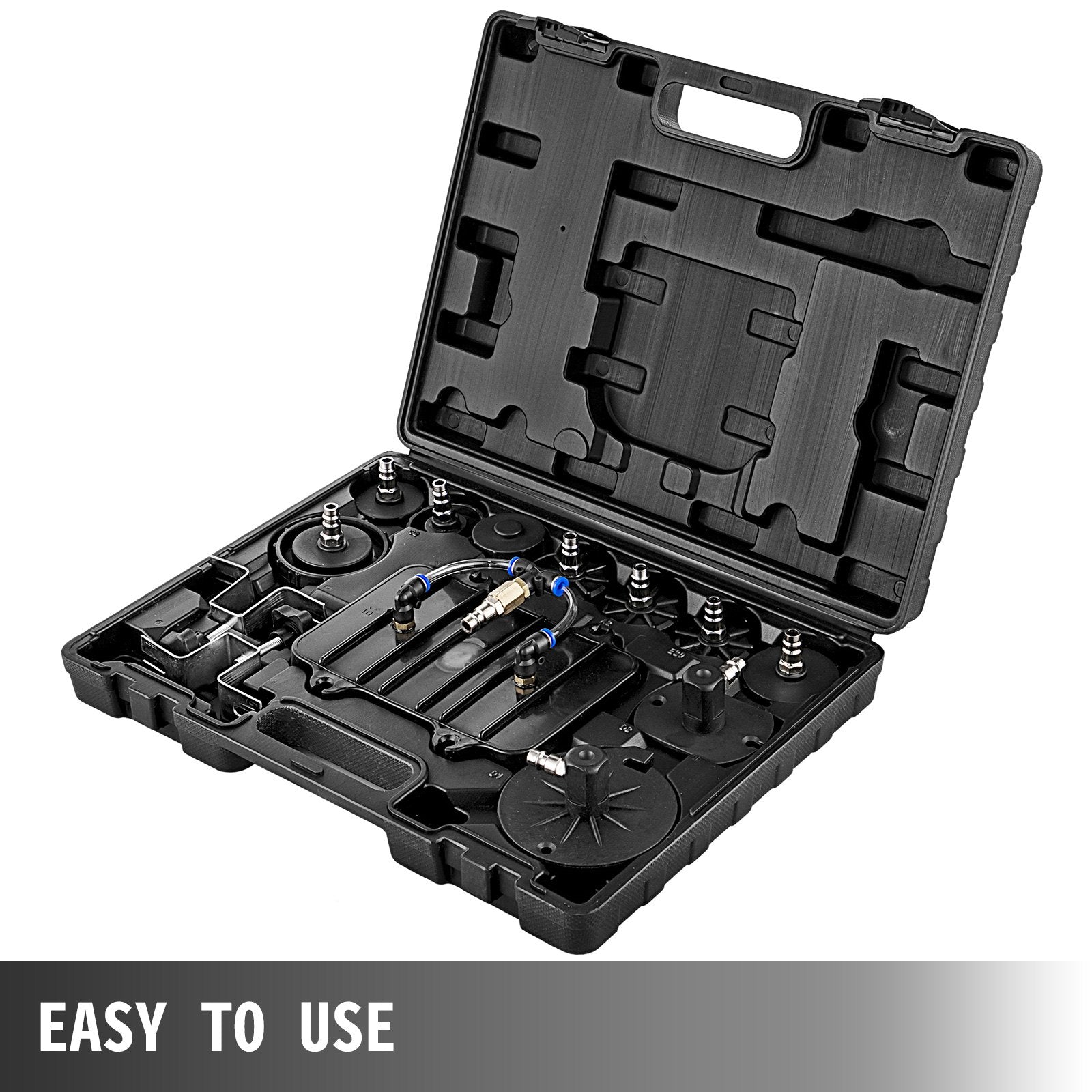 Automotive Repair & Speciality Tools: VEVOR Pneumatic Air Pressure Bleeder, Brake Pressure Bleeding Tool Portable Brake and Clutch Bleeder Valve System Kit Garage Workshop Mechanics Brake Oil and Fluid Extractor Bleeder Tool