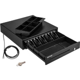Basketball & Basketball Accessories: VEVOR Cash Register Drawer, 16" 12 V, for POS System with 5 Bill 6 Coin Cash Tray, Removable Coin Compartment & 2 Keys Included, RJ11/RJ12 Cable for Supermarket, Bar, Coffee Shop, Restaurant