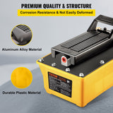 Basketball & Basketball Accessories: VEVOR Air Hydraulic Pump, 10,000 PSI Hydraulic Foot Pump, 0.6 Gal Reservoir Foot Operated Air/Hydraulic Pump, with Hose and Spray Gun for Heavy Machinery Rigging, Auto Repair, Auto Body Frame Machines