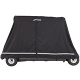 Traffic Control & Parking Tools: VEVOR 4 Passenger Golf Cart Cover, 600D Polyester Full Cover, Universal Fits for Most Brand Club Car Covers, Waterproof, Sunproof, and Dustproof Outdoor Golf Cart Cover with Three Zipper Doors, Black