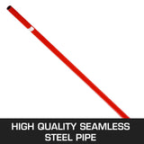 Fence & Gate Accessories: VEVOR Prylever Bar 3T Capacity Steel Pry Lever Bar Heavy Duty with Wheels Prylever with 1.5 m Length Handle