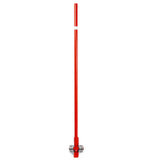Fence & Gate Accessories: VEVOR Prylever Bar 3T Capacity Steel Pry Lever Bar Heavy Duty with Wheels Prylever with 1.5 m Length Handle