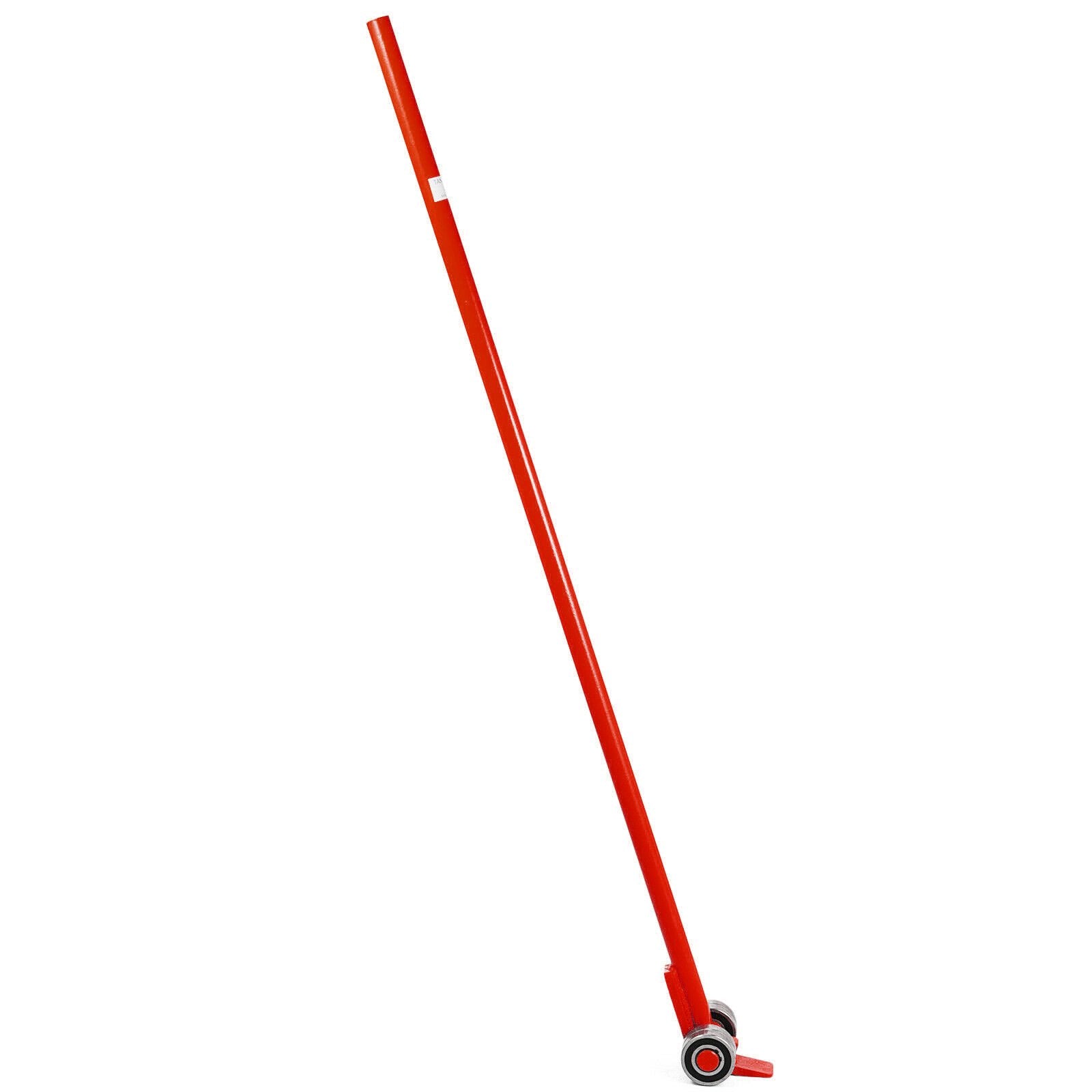 Fence & Gate Accessories: VEVOR Prylever Bar 3T Capacity Steel Pry Lever Bar Heavy Duty with Wheels Prylever with 1.5 m Length Handle