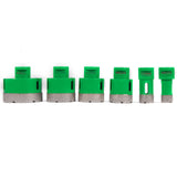 Power Saws: VEVOR 6PCS Diamond Hole Saw Set, Diamond Drill Core Bits with Saw Blade, Heavy Duty Hole Saw Arbor 20/25/40/45/50/68 mm M14 Thread Carborundum Granite for Glass, Ceramics, Porcelain, Ceramic Tile