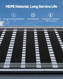 Fountain & Ponds Accessories: VEVOR Solar Pool Heater 1235 x 3100mm Aboveground & Inground Pool Heating System