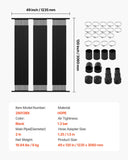 Fountain & Ponds Accessories: VEVOR Solar Pool Heater 1235 x 3100mm Aboveground & Inground Pool Heating System