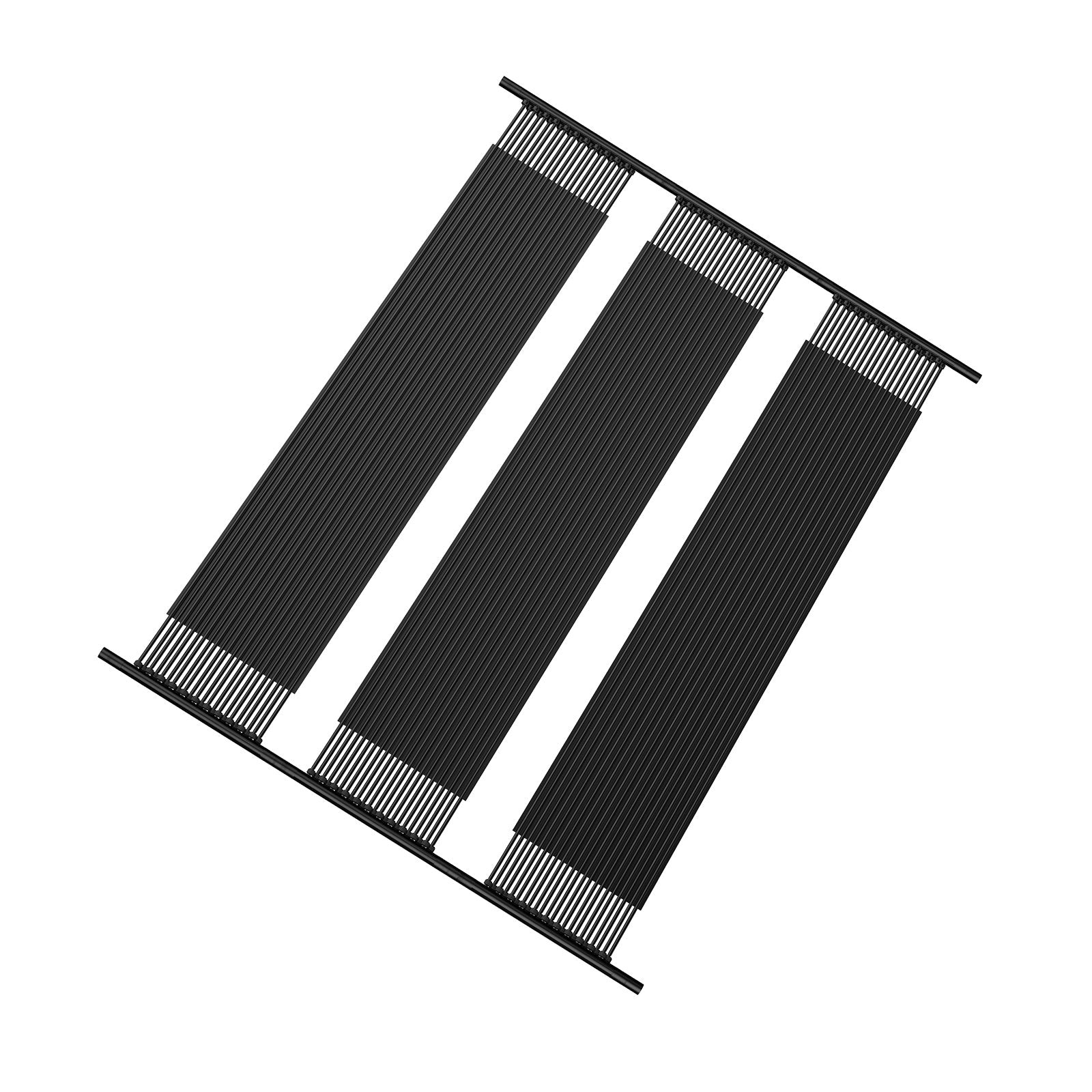 Fountain & Ponds Accessories: VEVOR Solar Pool Heater 1235 x 3100mm Aboveground & Inground Pool Heating System