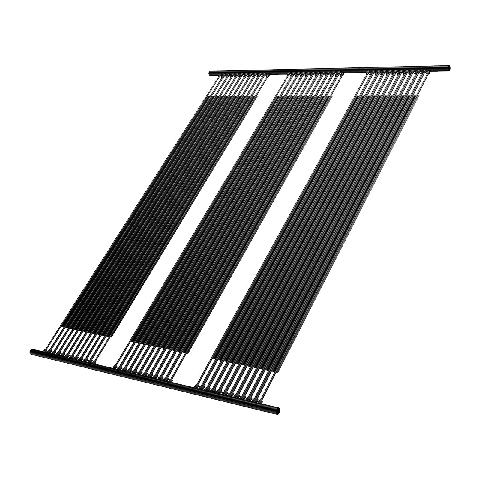 Fountain & Ponds Accessories: VEVOR Solar Pool Heater 1235 x 3100mm Aboveground & Inground Pool Heating System