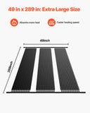 Fountain & Ponds Accessories: VEVOR Solar Pool Heater 1235 x 7340mm Aboveground & Inground Pool Heating System