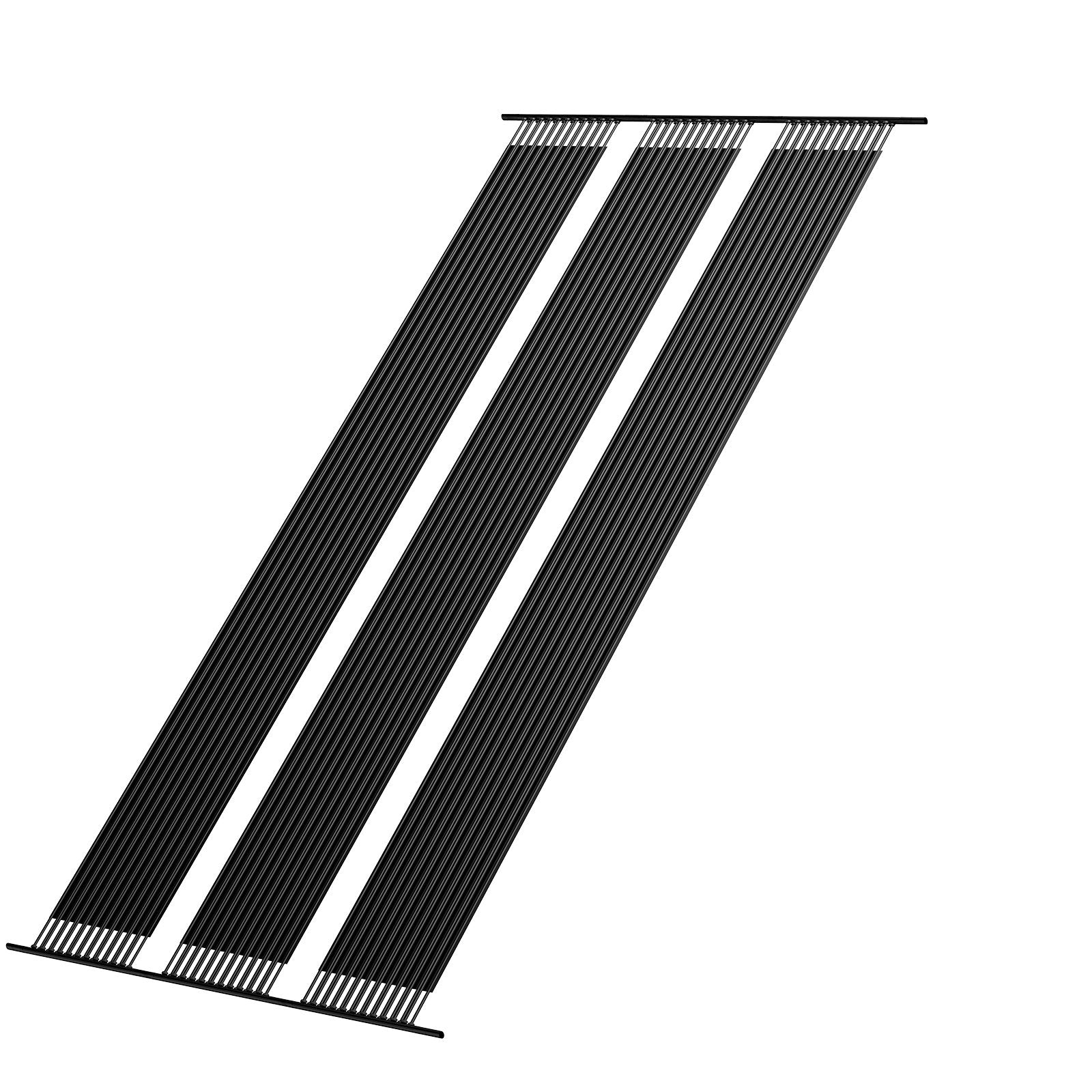 Fountain & Ponds Accessories: VEVOR Solar Pool Heater 1235 x 7340mm Aboveground & Inground Pool Heating System