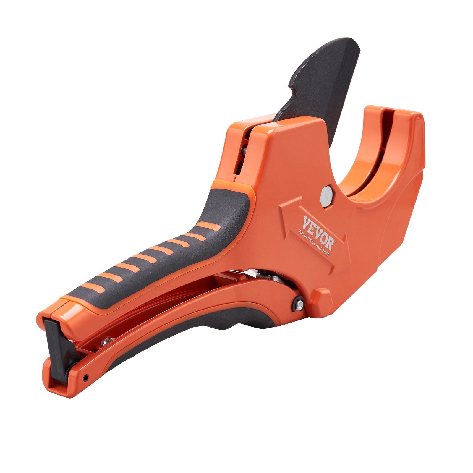 Gardening Tools: VEVOR PVC Pipe Cutter, 0-2-1/2" O.D. Ratcheting PVC Pipe Cutter, Heavy Duty Tube Cutting Tool with Spare SK5 Blade for PVC, CPVC, PP-R, PEX, PE, Rubber Hoses