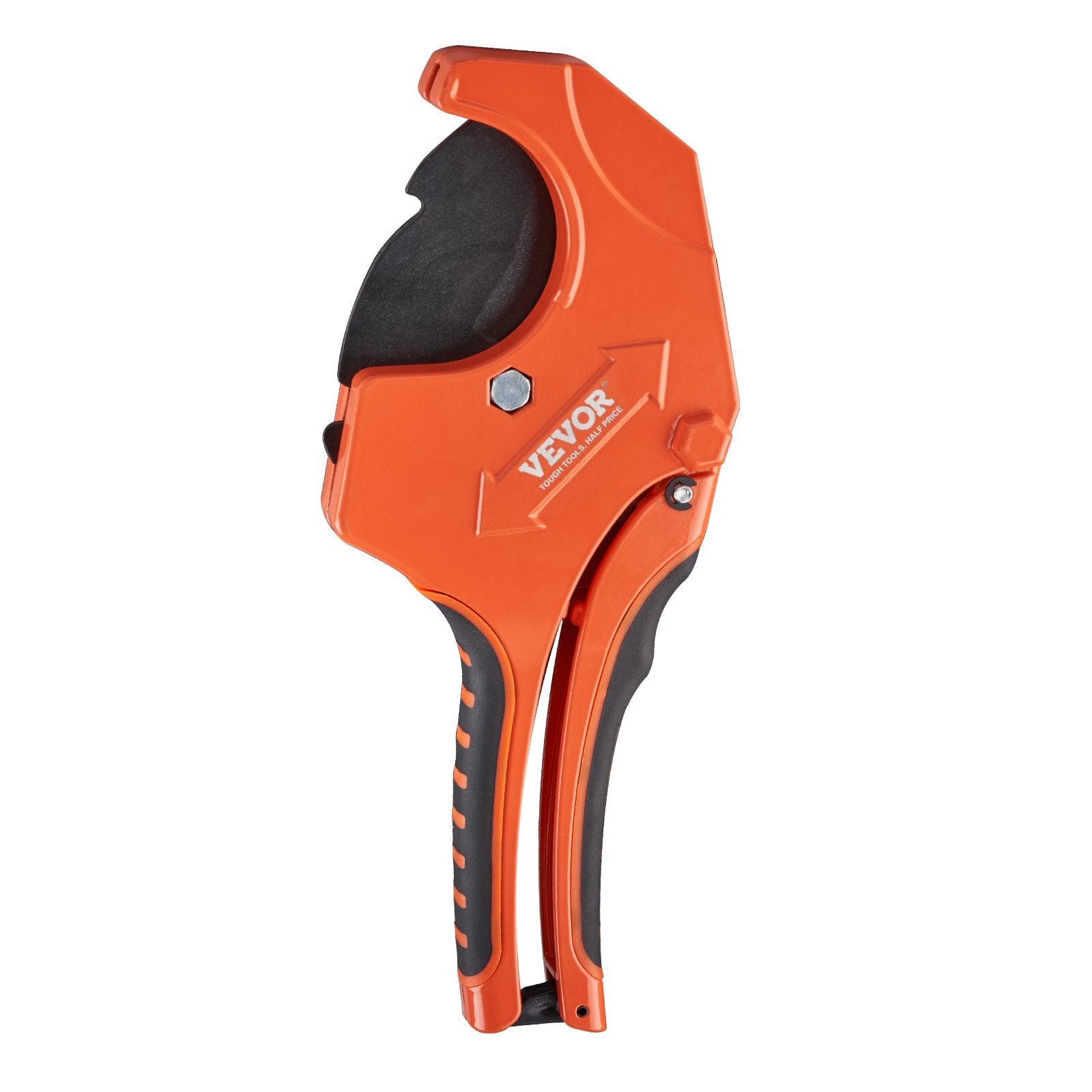 Gardening Tools: VEVOR PVC Pipe Cutter, 0-2-1/2" O.D. Ratcheting PVC Pipe Cutter, Heavy Duty Tube Cutting Tool with Spare SK5 Blade for PVC, CPVC, PP-R, PEX, PE, Rubber Hoses