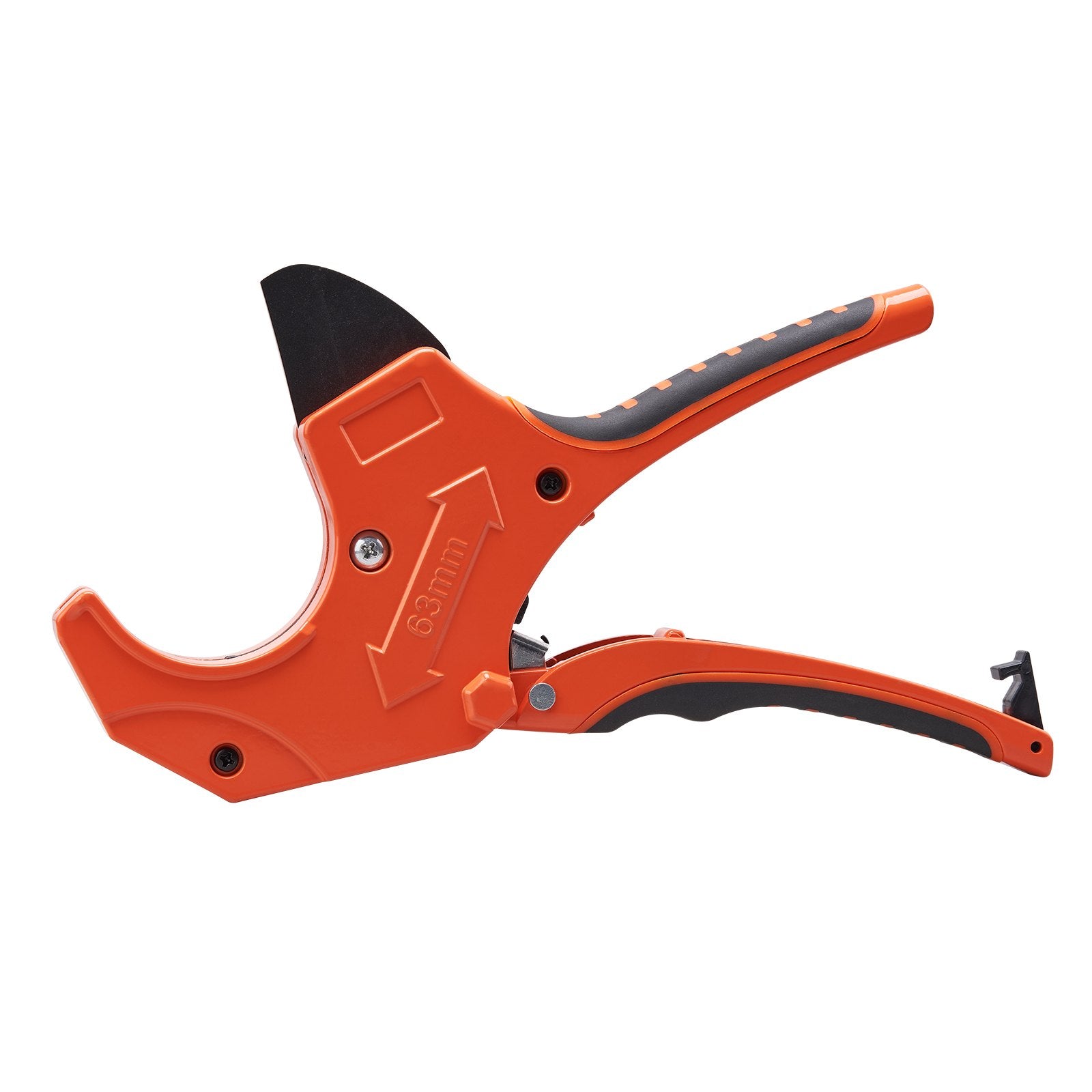 Gardening Tools: VEVOR PVC Pipe Cutter, 0-2-1/2" O.D. Ratcheting PVC Pipe Cutter, Heavy Duty Tube Cutting Tool with Spare SK5 Blade for PVC, CPVC, PP-R, PEX, PE, Rubber Hoses