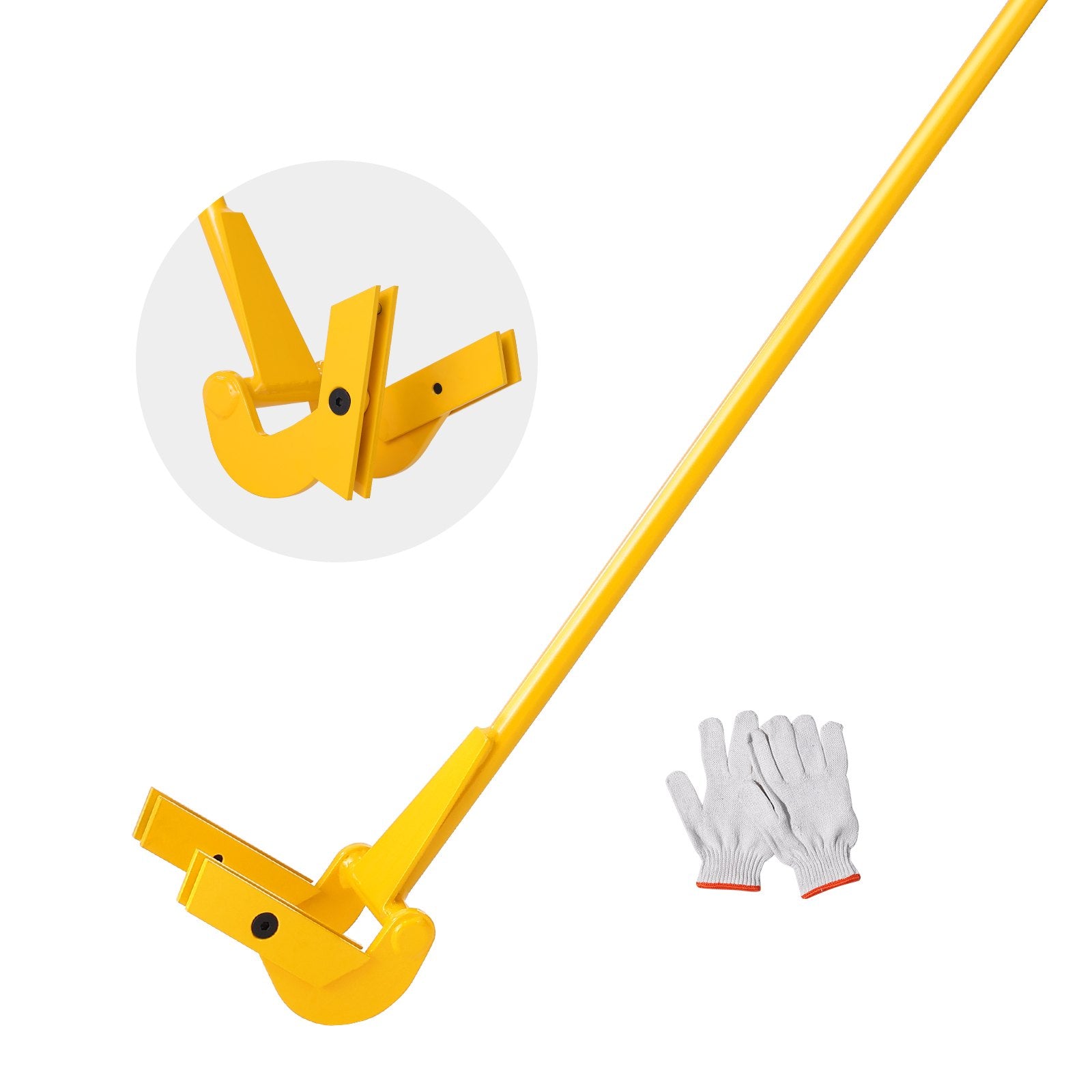 Chainsaws: VEVOR Pallet Buster, 104 cm Handle, 907 kg Weight Capacity, Q235 Carbon Steel, Heavy Duty Deck Wrecker Demolition Wood Pallet Tool Breaker Pry Bar Puller for Efficient and Effortless Board Removal