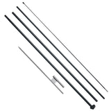 Cat & Dog Flaps: VEVOR Feather Flag Pole Kit, Swooper Flag Pole Set 16.3 ft, Sign Flag Poles for Business Advertising Flags Outdoor, with A Ground Stake and Carrying Bag (Flag Not Included)