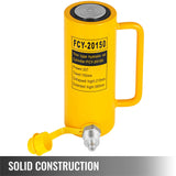 Food Dehydrators: VEVOR Hydraulic Cylinder Jack, 20 Ton Solid Ram Hydraulic Cylinder, 6 Inch Stroke Single Acting Hydraulic Cylinder, with Quick Connector Portable Hydraulic Solid Jack Hydraulic Lifting Cylinders