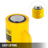 Food Dehydrators: VEVOR Hydraulic Cylinder Jack, 20 Ton Solid Ram Hydraulic Cylinder, 6 Inch Stroke Single Acting Hydraulic Cylinder, with Quick Connector Portable Hydraulic Solid Jack Hydraulic Lifting Cylinders