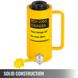 Automotive Repair & Speciality Tools: VEVOR 20T 2Inch Hydraulic Cylinder Jack Hollow Single Acting Hydraulic Ram Cylinder 50mm Hydraulic Lifting Cylinders (20T 2Inch Hollow)