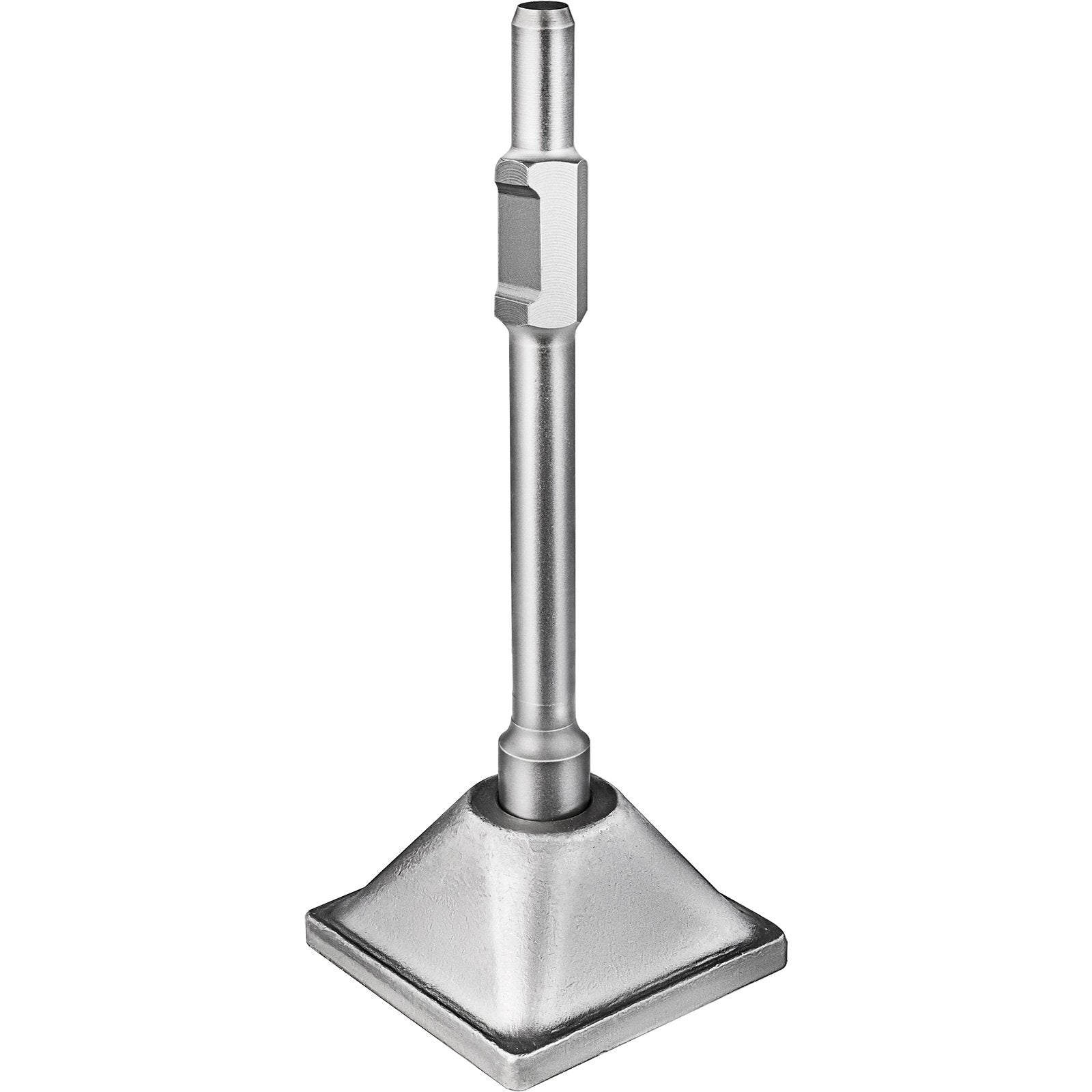 Putty Knives, Scrapers & Chisels: VEVOR Jack Hammer 1-1/8 Tamper Shank, Dirt Tamper 6x6 Compactor Plate with Electric Chisel Dirt Compactor, Demolition Jackhammer Bits Solid Compactor Breaker Hammer Concrete Tamper Asphalt Tools