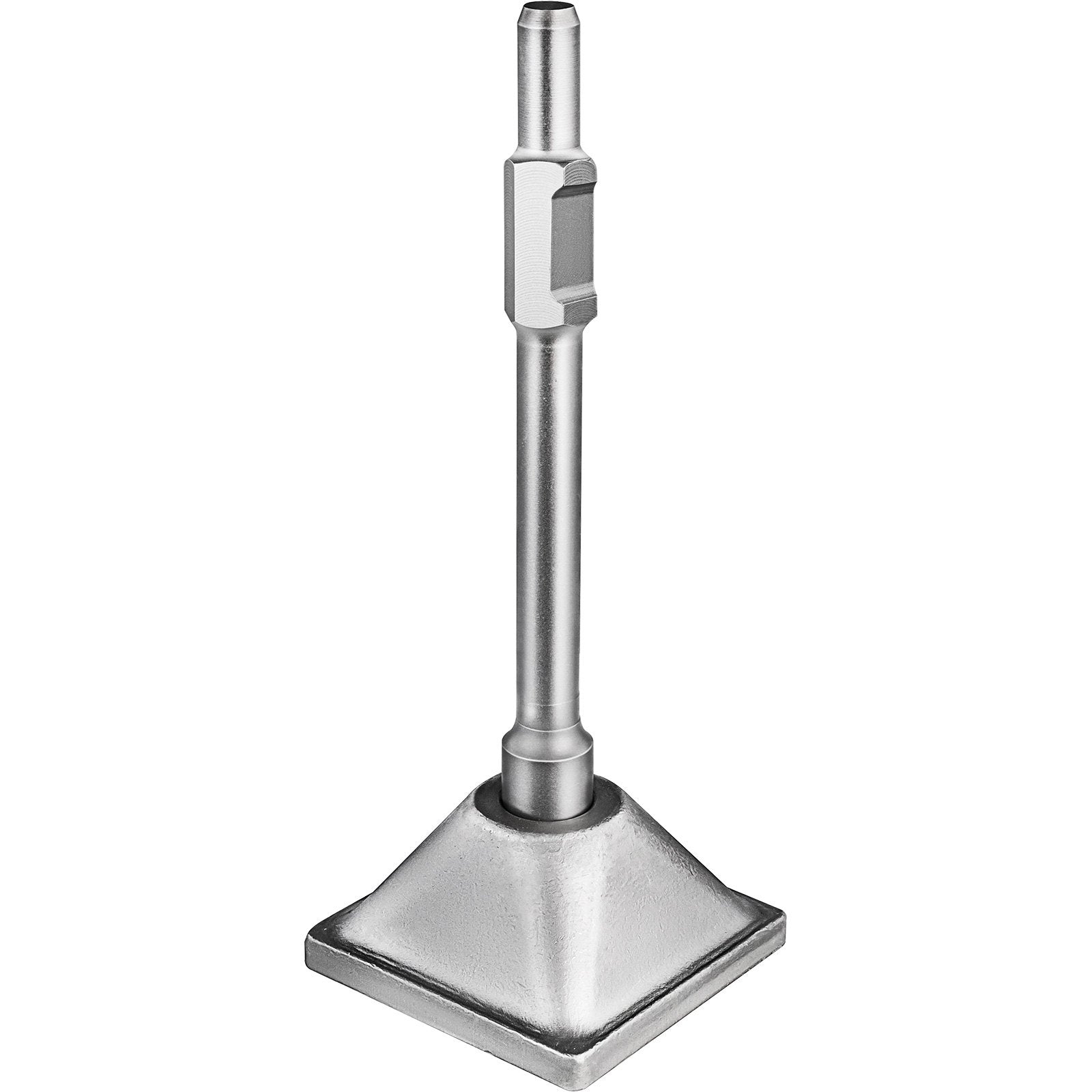 Putty Knives, Scrapers & Chisels: VEVOR Jack Hammer 1-1/8 Tamper Shank, Dirt Tamper 6x6 Compactor Plate with Electric Chisel Dirt Compactor, Demolition Jackhammer Bits Solid Compactor Breaker Hammer Concrete Tamper Asphalt Tools