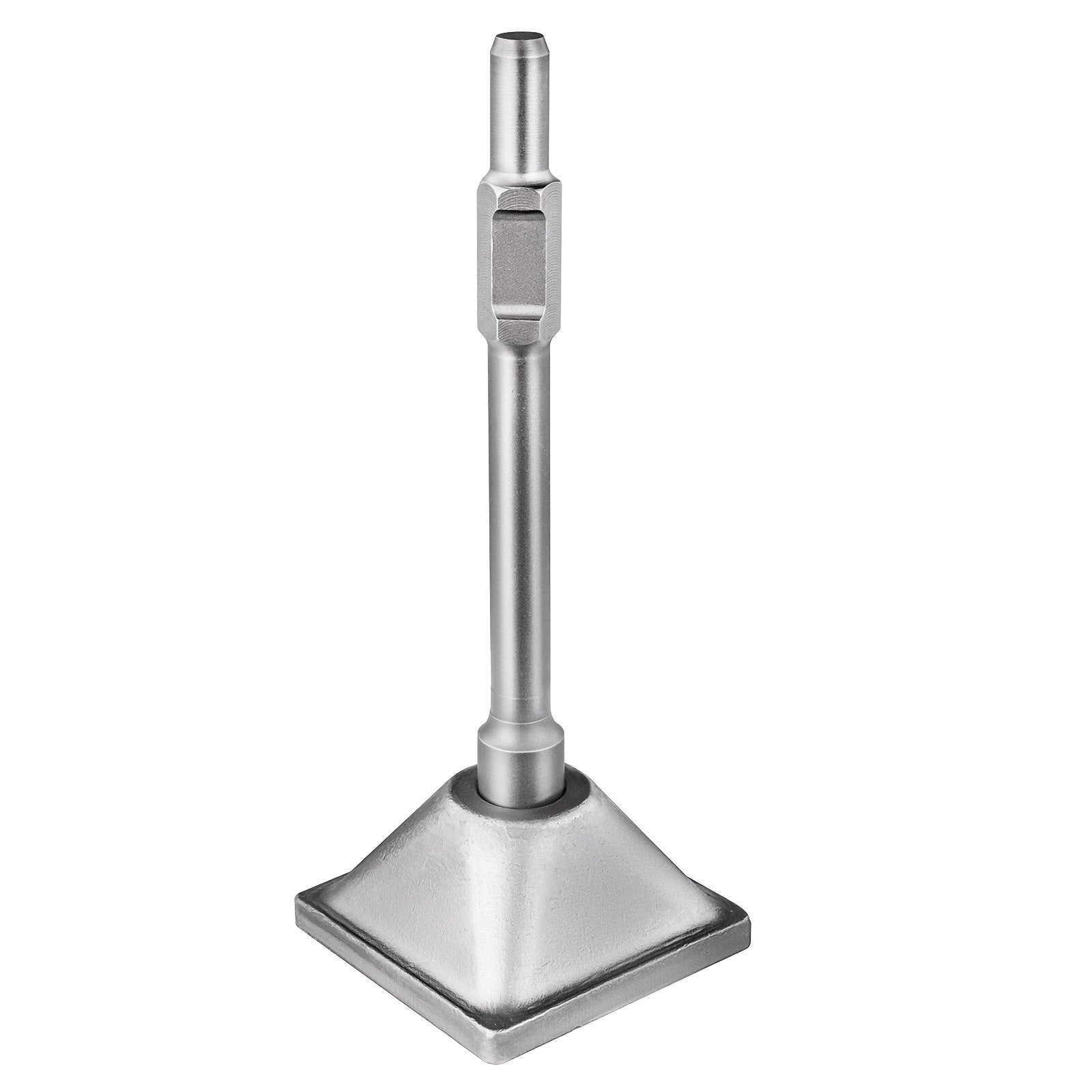 Putty Knives, Scrapers & Chisels: VEVOR Jack Hammer 1-1/8 Tamper Shank, Dirt Tamper 6x6 Compactor Plate with Electric Chisel Dirt Compactor, Demolition Jackhammer Bits Solid Compactor Breaker Hammer Concrete Tamper Asphalt Tools