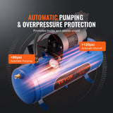 Automotive Repair & Speciality Tools: VEVOR 12V Air Compressor with Tank 1.6 Gallon/6 L, Train Horn Air Compressor, 120 psi Working Pressure Onboard Air Compressor System for Train Air Horns, Inflating Tires, Air Mattresses
