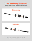 Cooler bags: VEVOR Wheel Bearing Press Kit, 23 PCS FWD Bearing Puller Tools, for Front Wheel Drive Bearing Removal and Installation, Wheel Bearing Tool with Sliding Screw, Bushings, Sleeve Plates, Storage Case