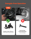 Cooler bags: VEVOR Wheel Bearing Press Kit, 23 PCS FWD Bearing Puller Tools, for Front Wheel Drive Bearing Removal and Installation, Wheel Bearing Tool with Sliding Screw, Bushings, Sleeve Plates, Storage Case