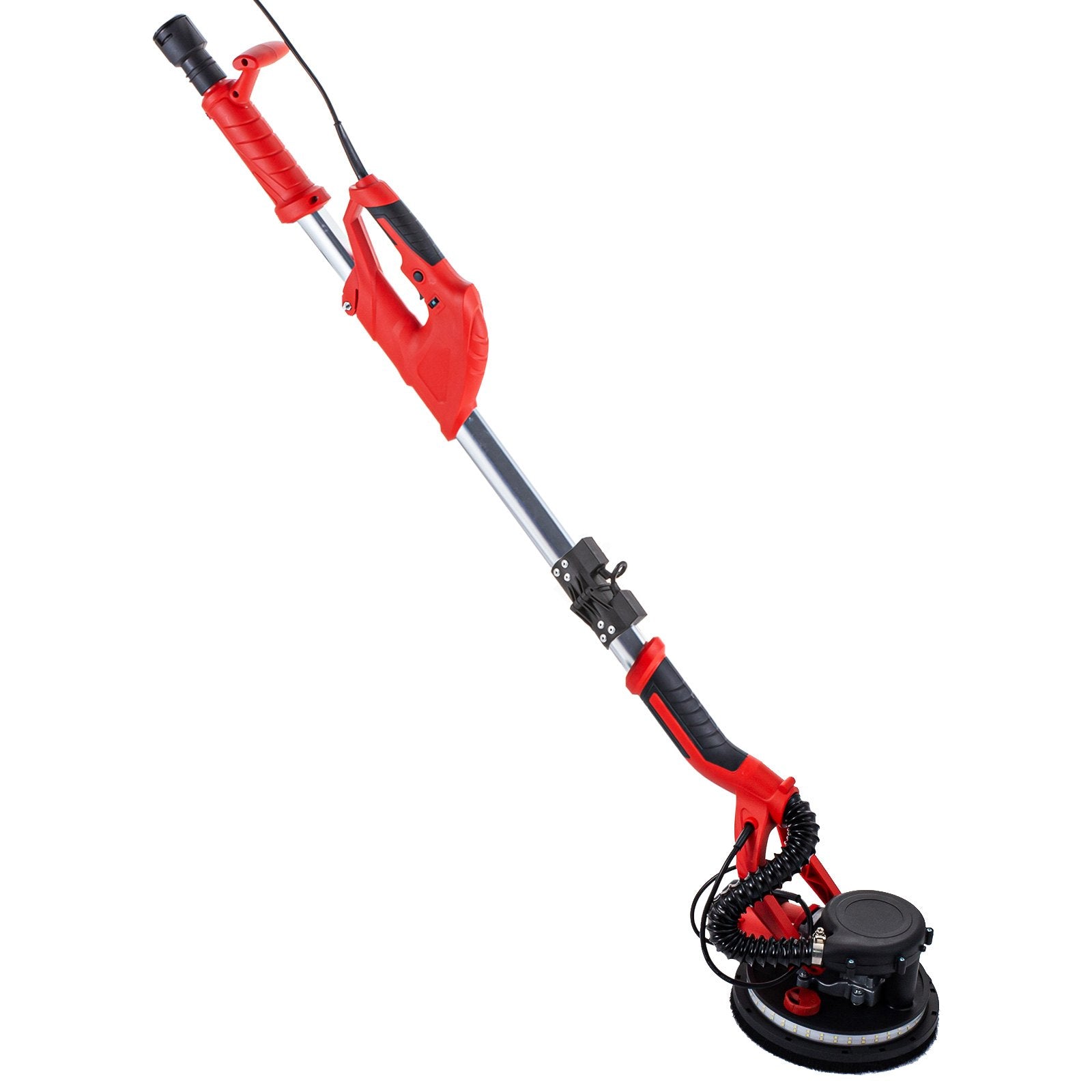 Gardening Tools: VEVOR Drywall Sander 750W, Electric Drywall Sander, Foldable Sheetrock Sander, with Telescope Handle, Electric Sander, Variable Speed 800-1750 RPM, Wall Sander, with LED Strip Light and Vacuum Bag