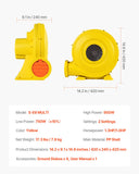 Pool Toys & Inflatables: VEVOR Inflatable Bounce House Blower 1.2&1.3HP 950W for Commercial Bounce House