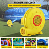 Air Pumps: VEVOR Air Blower Pump Fan Bounce House Blower 450W 0.6HP for Inflatable Bouncy