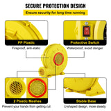 Air Pumps: VEVOR Air Blower Pump Fan Bounce House Blower 450W 0.6HP for Inflatable Bouncy