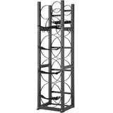 Basketball & Basketball Accessories: VEVOR Refrigerant Tank Rack, with 3 x 30lbs and Other 3 Small Bottle Tanks, Cylinder Tank Rack 12.79x12.99x47.12 in, Refrigerant Cylinder Rack and Holders for Freon, Gases, Oxygen, Nitrogen
