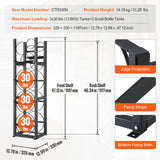 Basketball & Basketball Accessories: VEVOR Refrigerant Tank Rack, with 3 x 30lbs and Other 3 Small Bottle Tanks, Cylinder Tank Rack 12.79x12.99x47.12 in, Refrigerant Cylinder Rack and Holders for Freon, Gases, Oxygen, Nitrogen