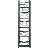 Basketball & Basketball Accessories: VEVOR Refrigerant Tank Rack, with 3 x 30lbs and Other 3 Small Bottle Tanks, Cylinder Tank Rack 12.79x12.99x47.12 in, Refrigerant Cylinder Rack and Holders for Freon, Gases, Oxygen, Nitrogen