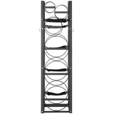 Basketball & Basketball Accessories: VEVOR Refrigerant Tank Rack, with 3 x 30lbs and Other 3 Small Bottle Tanks, Cylinder Tank Rack 12.79x12.99x47.12 in, Refrigerant Cylinder Rack and Holders for Freon, Gases, Oxygen, Nitrogen