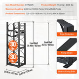 Basketball & Basketball Accessories: VEVOR Refrigerant Tank Rack, with 2 x 30lbs and Other 3 Small Bottle Tanks, Cylinder Tank Rack 12.79x12.99x47.12 in, Refrigerant Cylinder Rack and Holders for Freon, Gases, Oxygen, Nitrogen