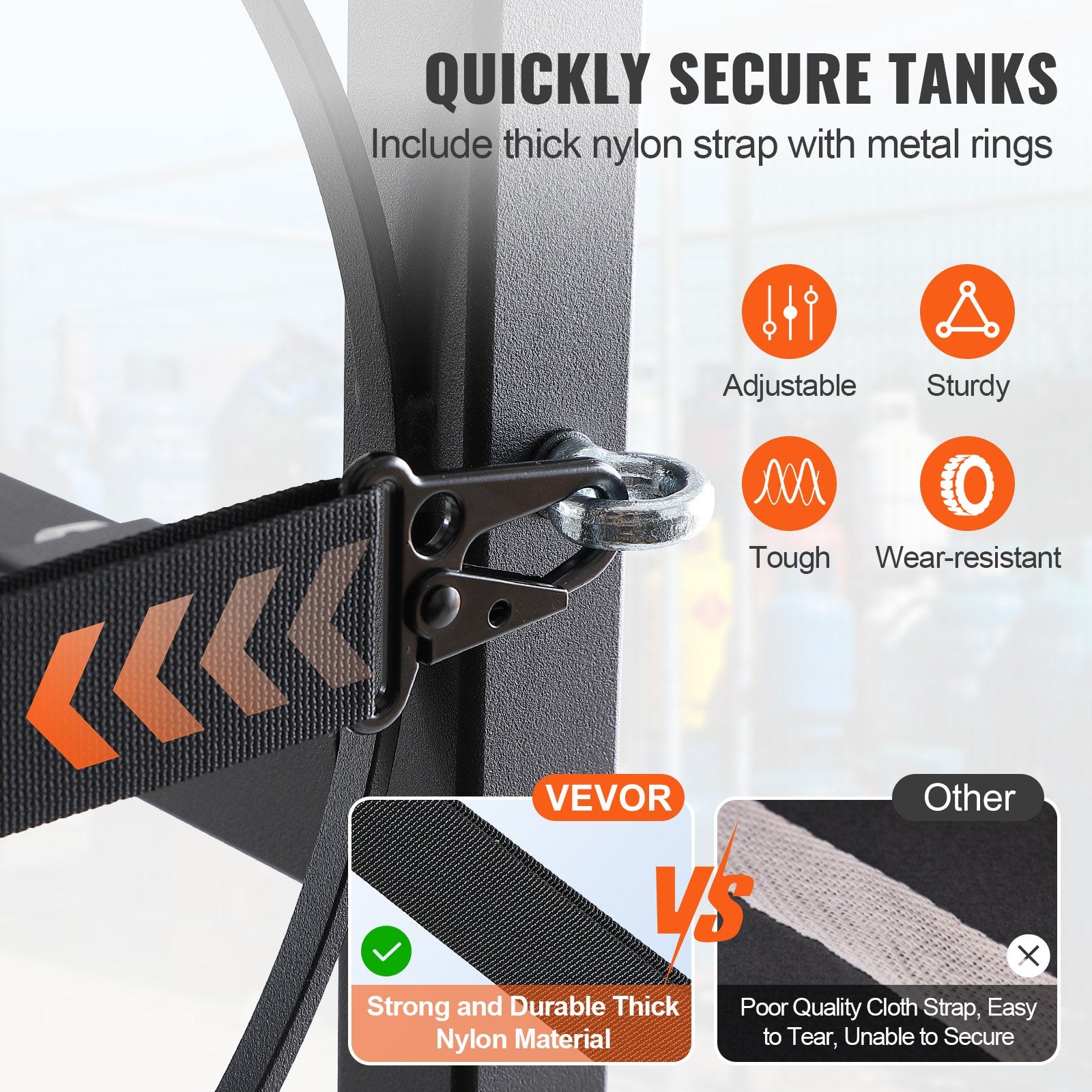 Basketball & Basketball Accessories: VEVOR Refrigerant Tank Rack, with 3 x 30lbs Bottle Tanks, Cylinder Tank Rack 12.79x12.99x33.07 in, Refrigerant Cylinder Rack Gas Cylinder Racks and Holders for Freon, Gases, Oxygen, Nitrogen