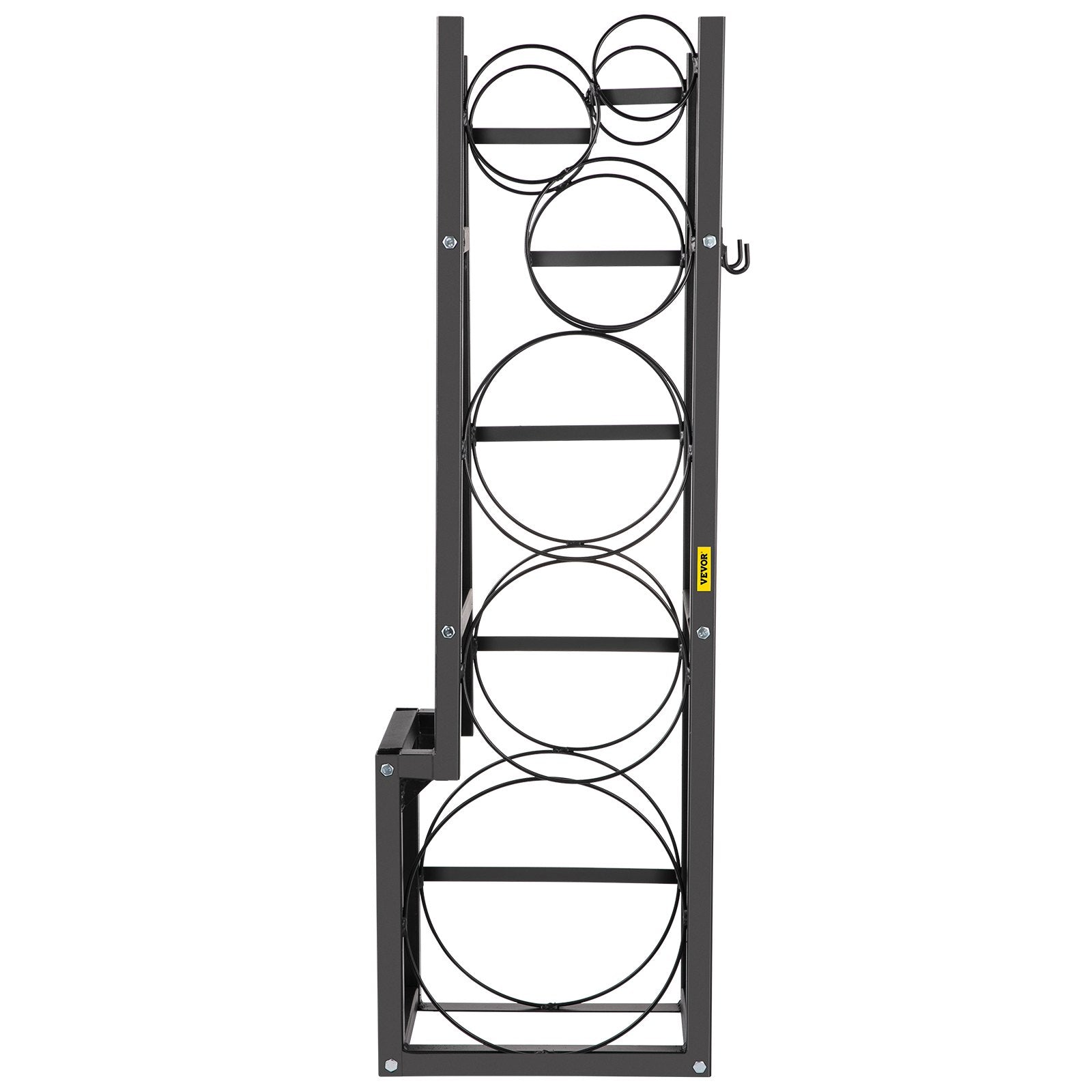 Kitchen & Bathroom DIY: VEVOR Refrigerant Tank Rack Cylinder Tank Rack w/ 1*50lb 2*30lb &3 Small Bottles