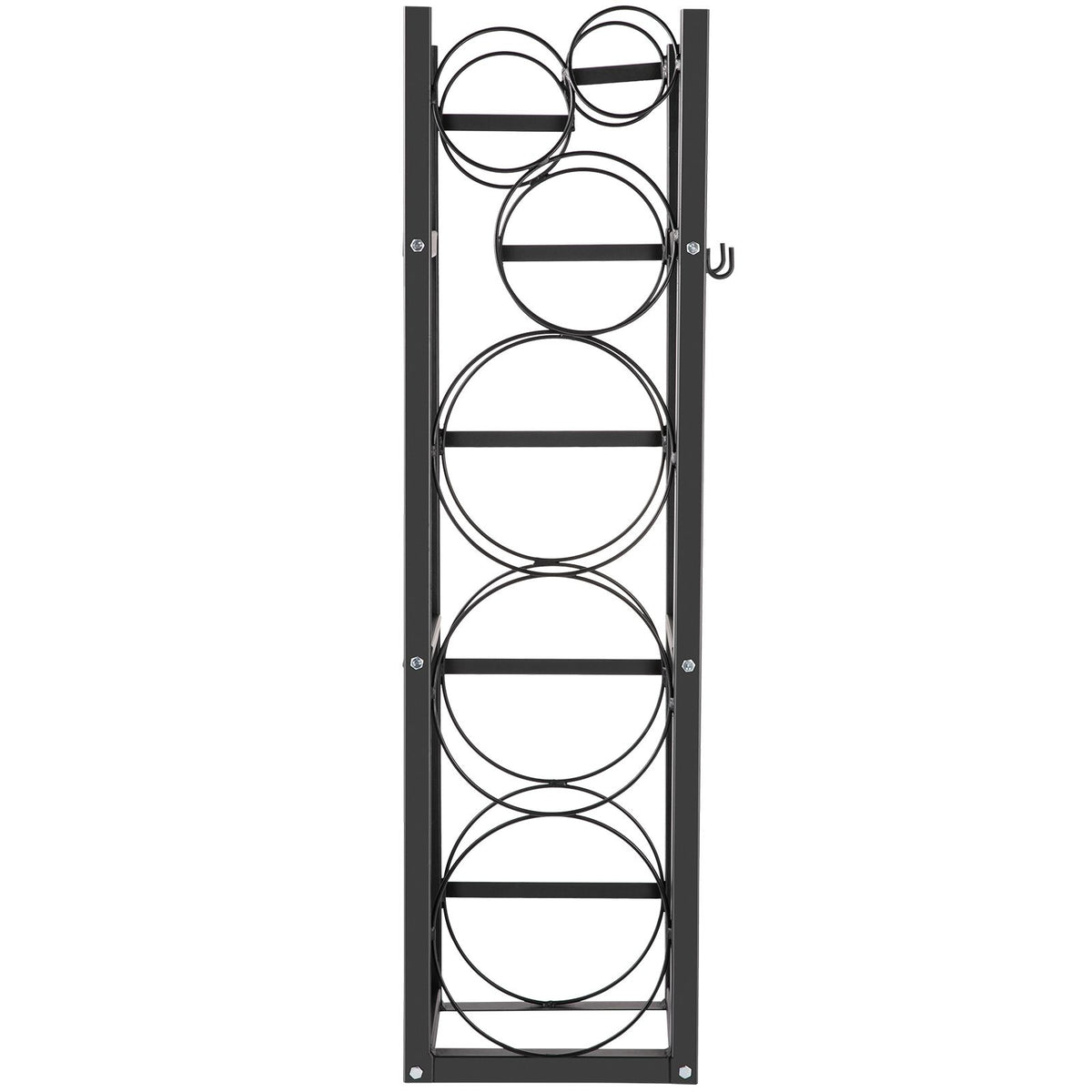 Refrigerant Tank Rack with 3x30lb and Other 3 Saving Space, Cylinder Tank Rack 46x13x4-inch, Refrigerant Cylinder Rack Gas Cylinder Racks and Holders, for Gas Oxygen Nitrogen Storage