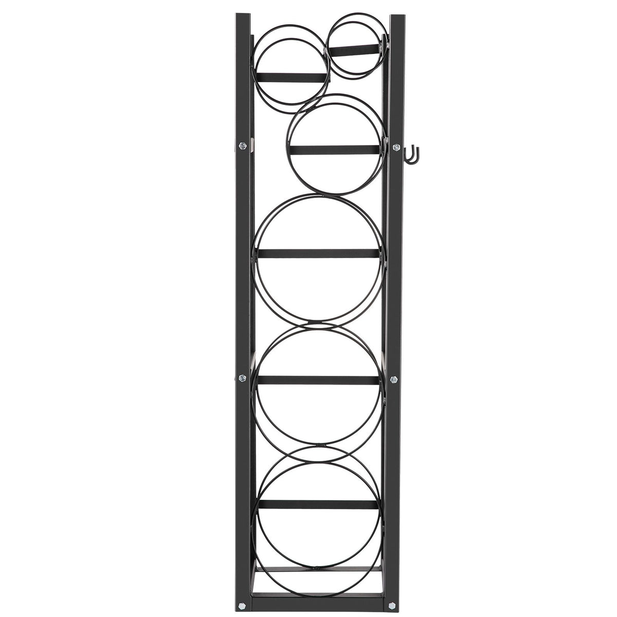 Refrigerant Tank Rack with 3x30lb and Other 3 Saving Space, Cylinder Tank Rack 46x13x4-inch, Refrigerant Cylinder Rack Gas Cylinder Racks and Holders, for Gas Oxygen Nitrogen Storage