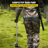 Fuel & Exhaust: VEVOR High Pressure Hand Pump 3 Stage up to 4500 psi PCP Pump Safe and Convenient Airgun PCP Pump High Pressure Hand Pump for High Pressure Tires and Pre-Charged Pneumatic Airguns