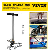 Fuel & Exhaust: VEVOR High Pressure Hand Pump 3 Stage up to 4500 psi PCP Pump Safe and Convenient Airgun PCP Pump High Pressure Hand Pump for High Pressure Tires and Pre-Charged Pneumatic Airguns