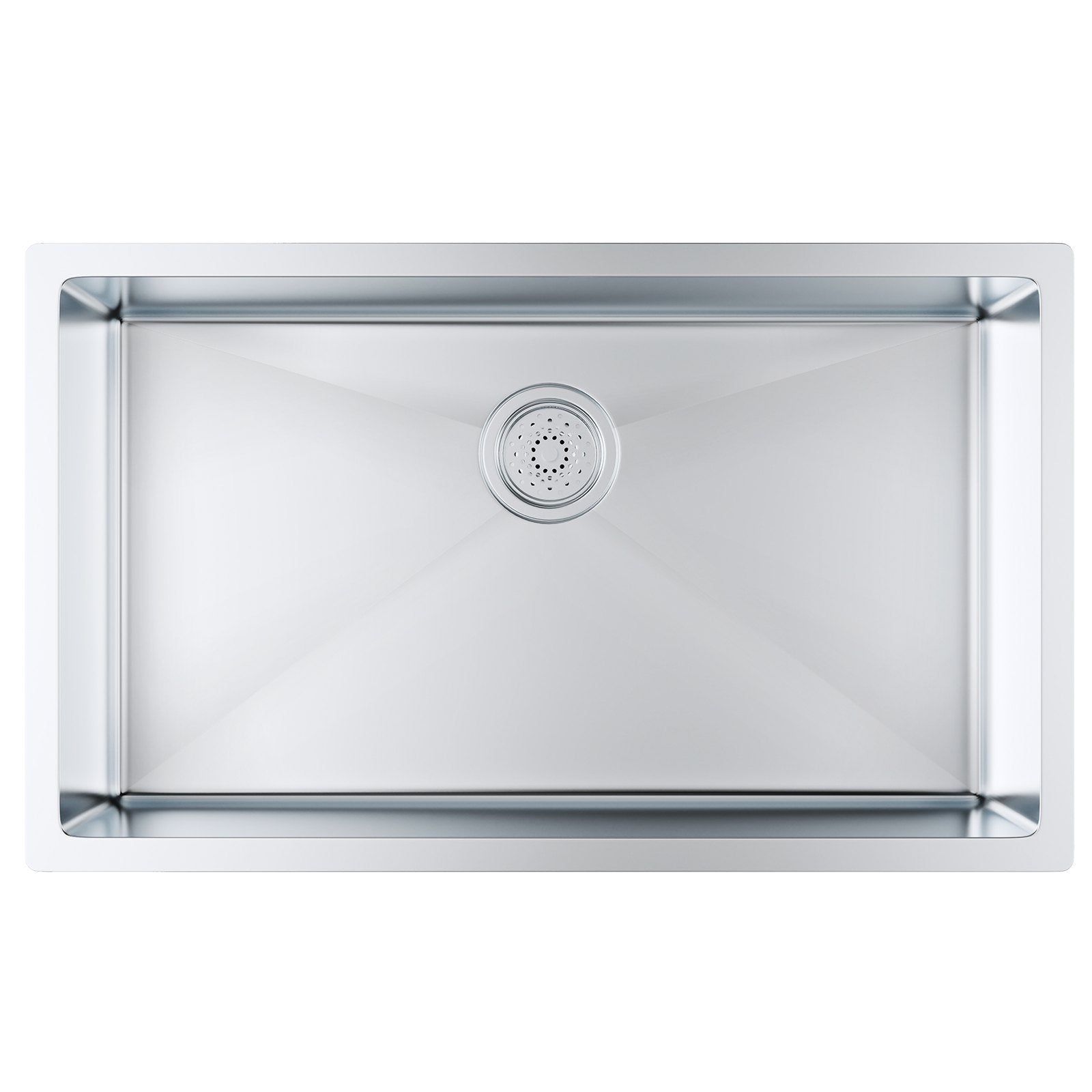 Kitchen & Bathroom DIY: VEVOR Kitchen Sink, 304 Stainless Steel Drop-In Sinks, Undermount Single Bowl Basin with Accessories(Pack of 3), Household Dishwasher Sinks for Workstation, RV, Prep Kitchen, and Bar Sink, 30 inch